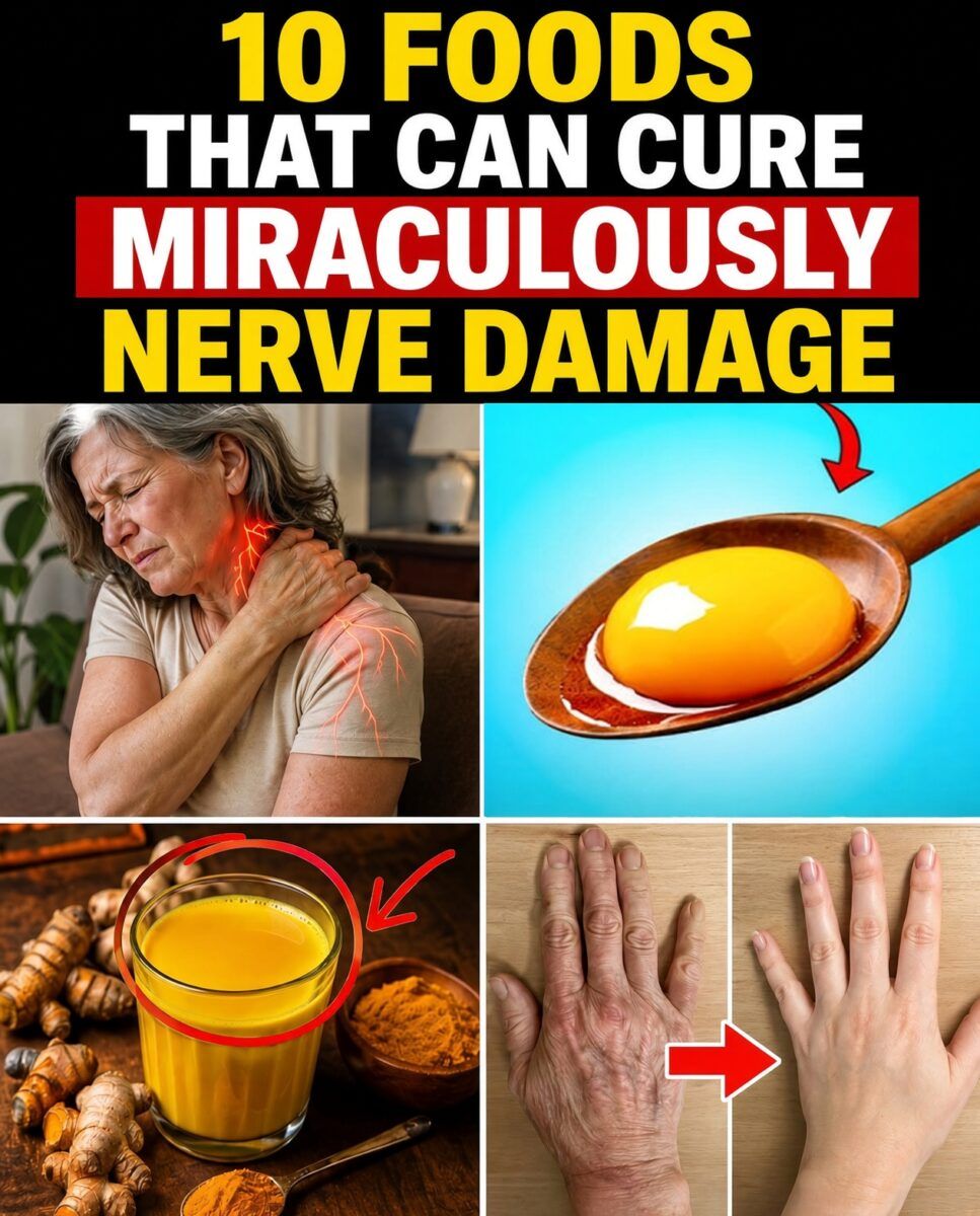 10 Foods That Can "Miraculously Cure" Nerve Damage — What Science Says