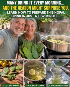 Nopal and Lemon: The Morning Drink Thousands Swear By