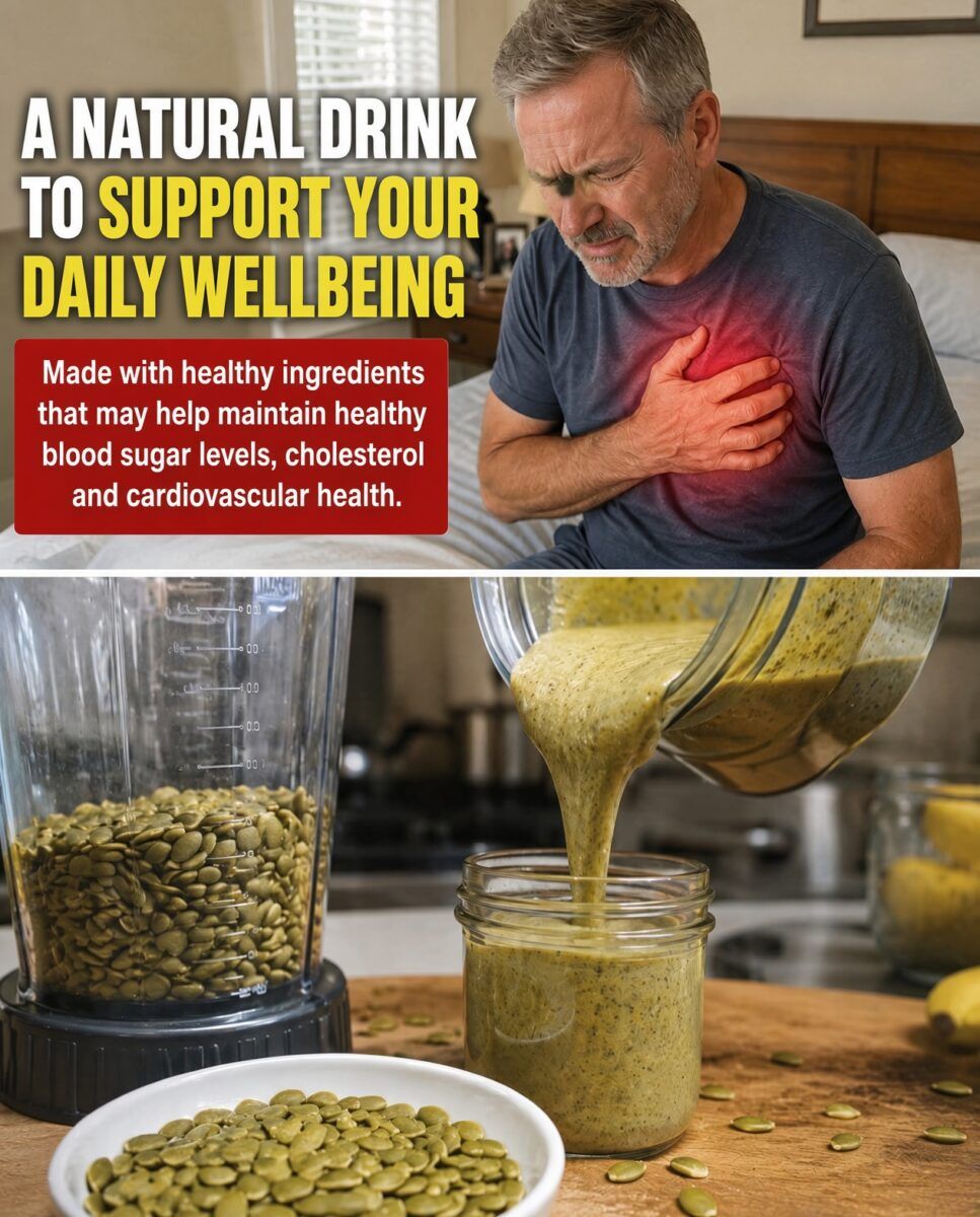 Pumpkin Seeds: A Natural Drink to Support Blood Sugar, Cholesterol and Heart