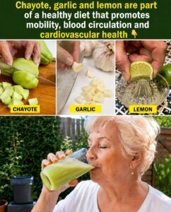 Chayote, Garlic and Lemon: The Kitchen Trio for Mobility and Circulation
