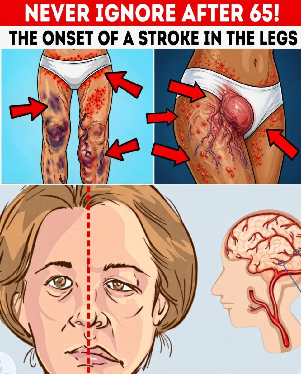 Never ignore after 65: leg signs that can warn of stroke