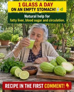 1 Glass a Day on an Empty Stomach: Chayote & Lemon for Fatty Liver, Blood Sugar, Circulation