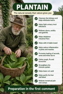 Plantain: Nature’s Gift — The 12-Benefit Weed, Examined