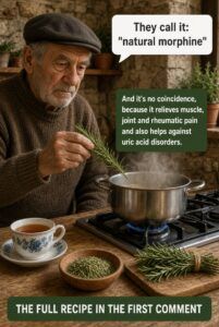 “Natural Morphine”: Rosemary for Pain, Rheumatism and Gout?