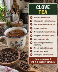 Clove Tea: Benefits for Inflammation, Digestion, Headaches, Immunity