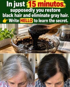 Coffee, Leaves, and a Dark Trick to Cover Gray Hair Without Dyeing
