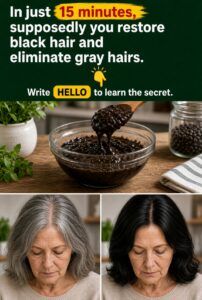 Coffee, Leaves, and the Dark Trick Said to Cover Gray Hair Without Dye