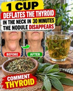 One Cup of Sage Said to Deflate the Thyroid and Shrink the Swollen Neck in 30 Minutes