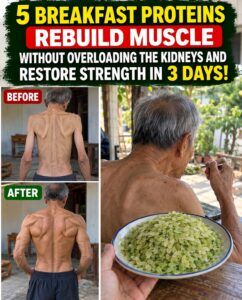 Five Breakfast Proteins Said to Rebuild Muscle Without Overloading the Kidneys