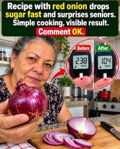 Red Onion Said to Crash Blood Sugar Fast: The Simple Trick Surprising Older Adults