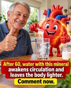Water + This Mineral: The Push Said to Wake Up Circulation After 60