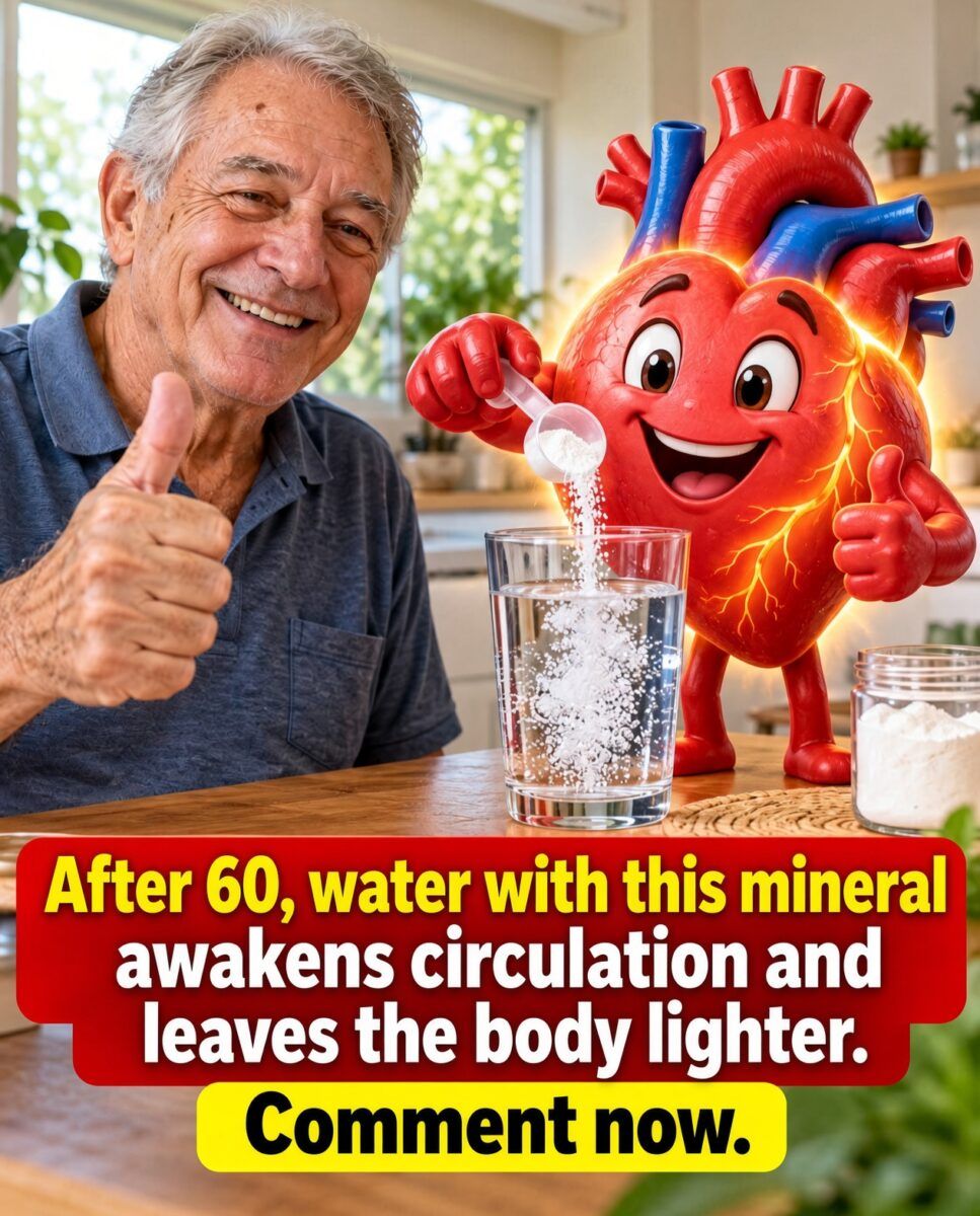 Water + This Mineral: The Push Said to Wake Up Circulation After 60