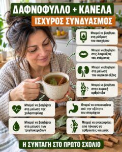 Δάφνη και κανέλα: το αρωματικό αφέψημα της γιαγιάς και τι λέει η επιστήμη