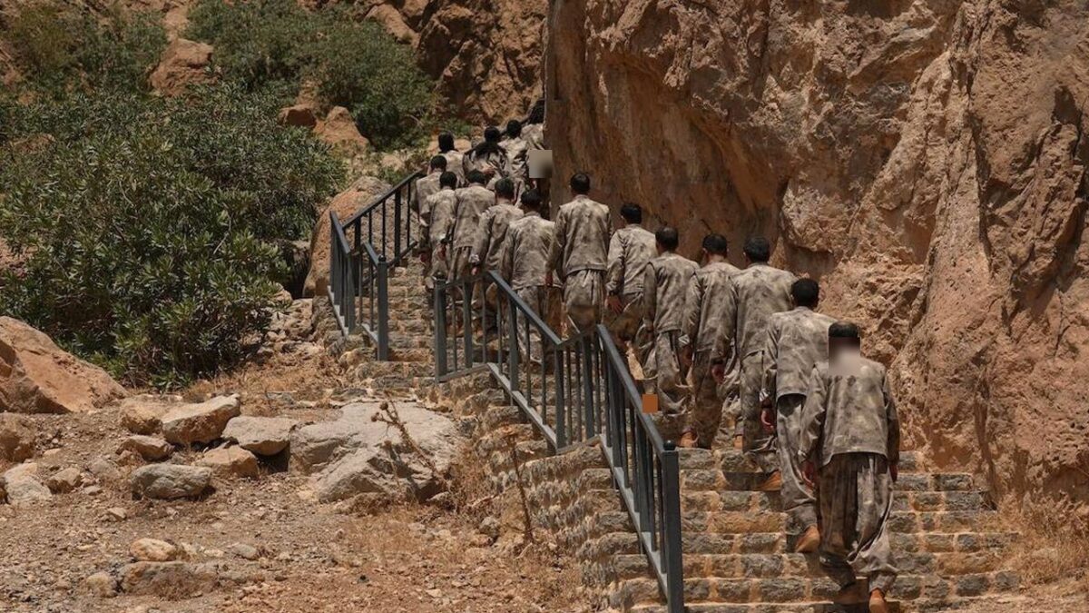 Irak'ta PKK'lı teröristler