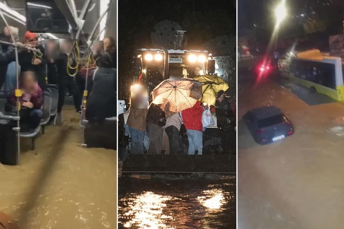 İstanbul sel felaketine ilişkin haber görseli
