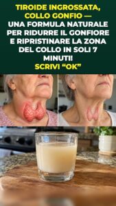 Sgonfia in fretta una tiroide ingrossata con la spinta nascosta della cipolla cruda appena tagliata