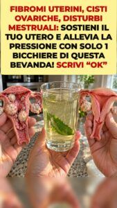 Pressione da fibromi e cisti: cosa innesca questo infuso verde