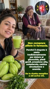 Il miracolo del chayote: un sostegno naturale per dolore al ginocchio, piedi gonfi, pressione alta e colesterolo!