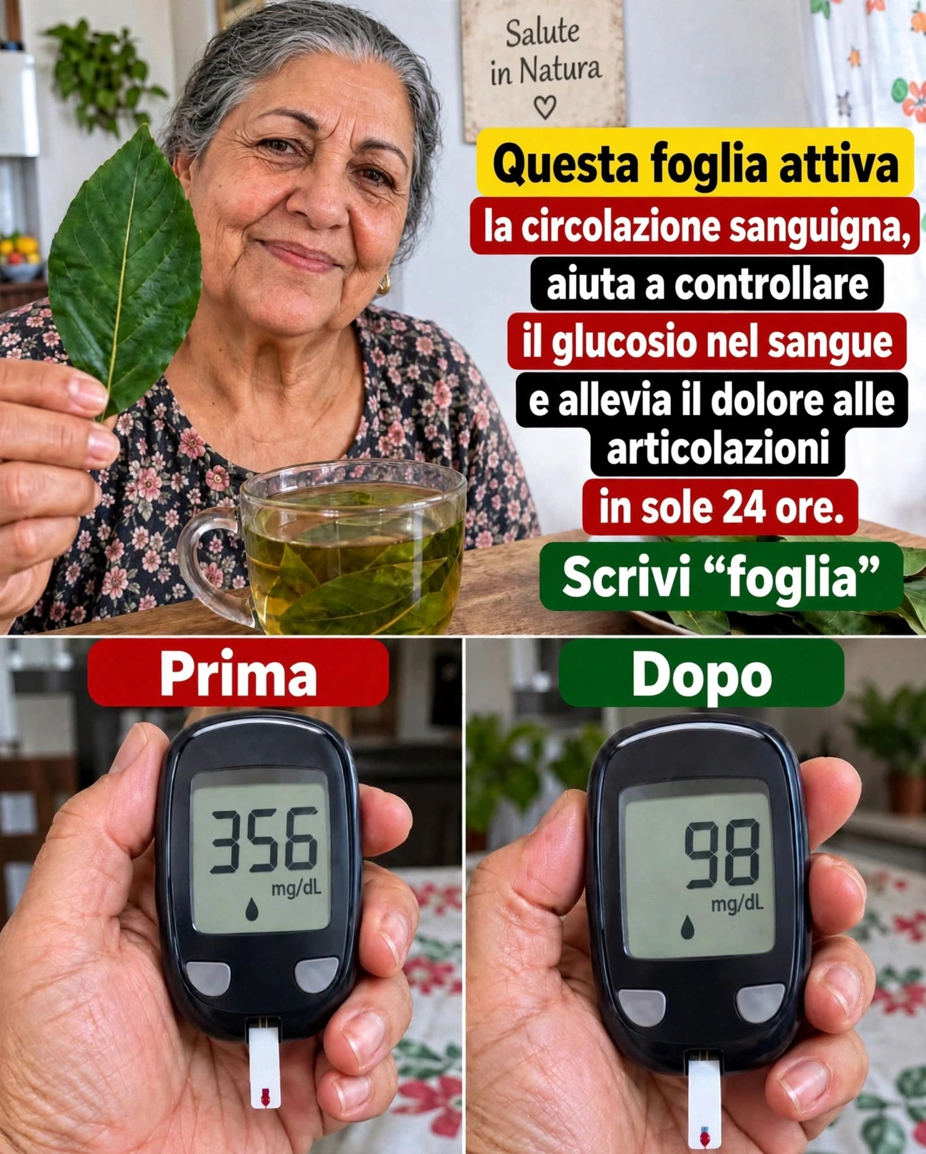 Una foglia verde nella routine: circolazione, glicemia e articolazioni
