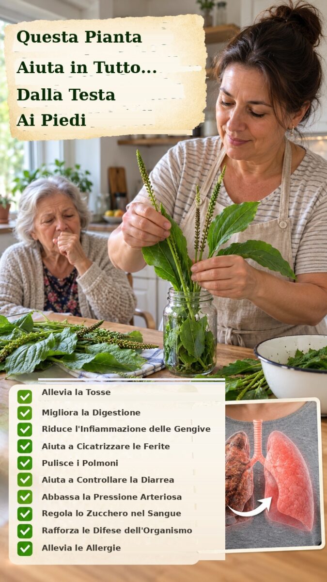Piantaggine (plantago): la pianta che aiuta dalla testa ai piedi