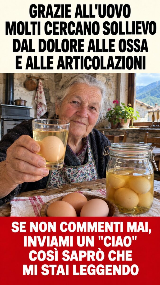 Uova e dolori alle ossa e alle articolazioni: le preparazioni tradizionali della nonna