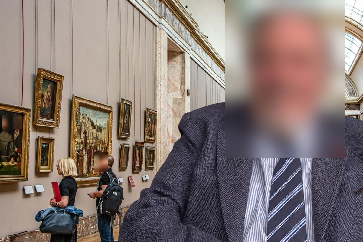 Paris Louvre Müzesi dış görünüm