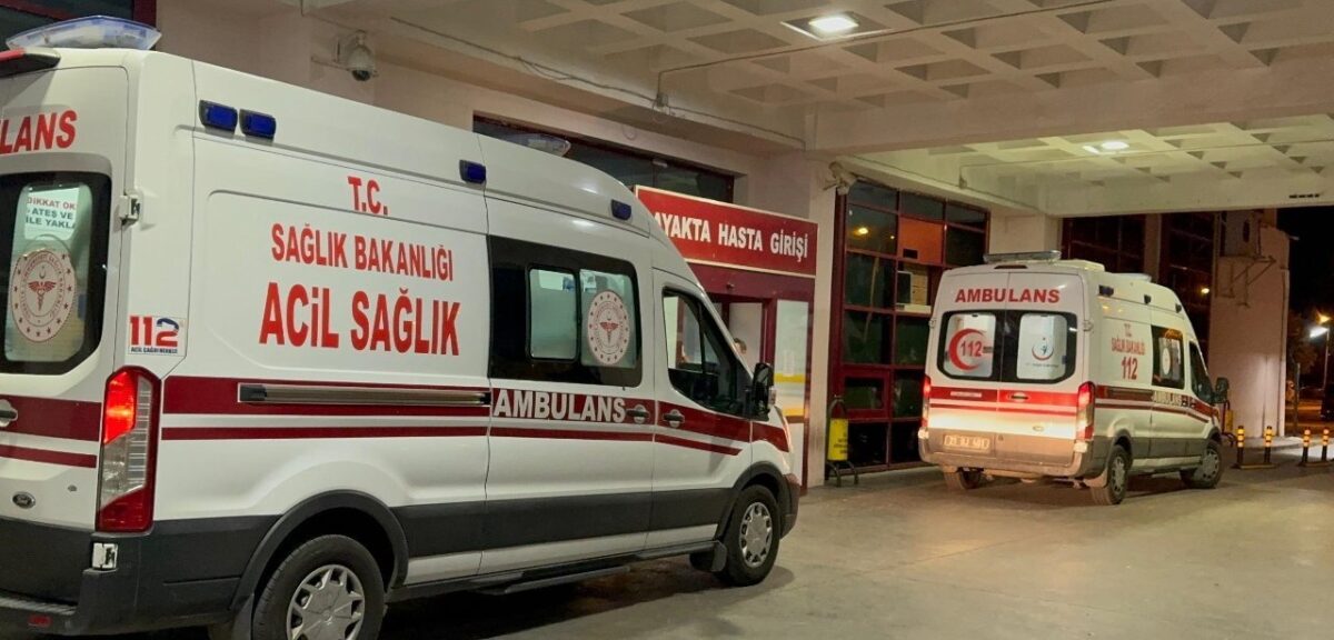 Gördes'teki silahlı saldırının ardından sağlık ekipleri