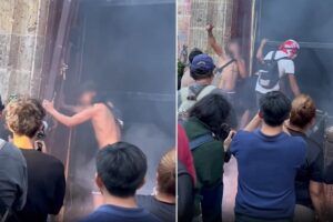 Meksika’da kirli su isyanı: Jalisco’da protestocular hükümet binasına girdi