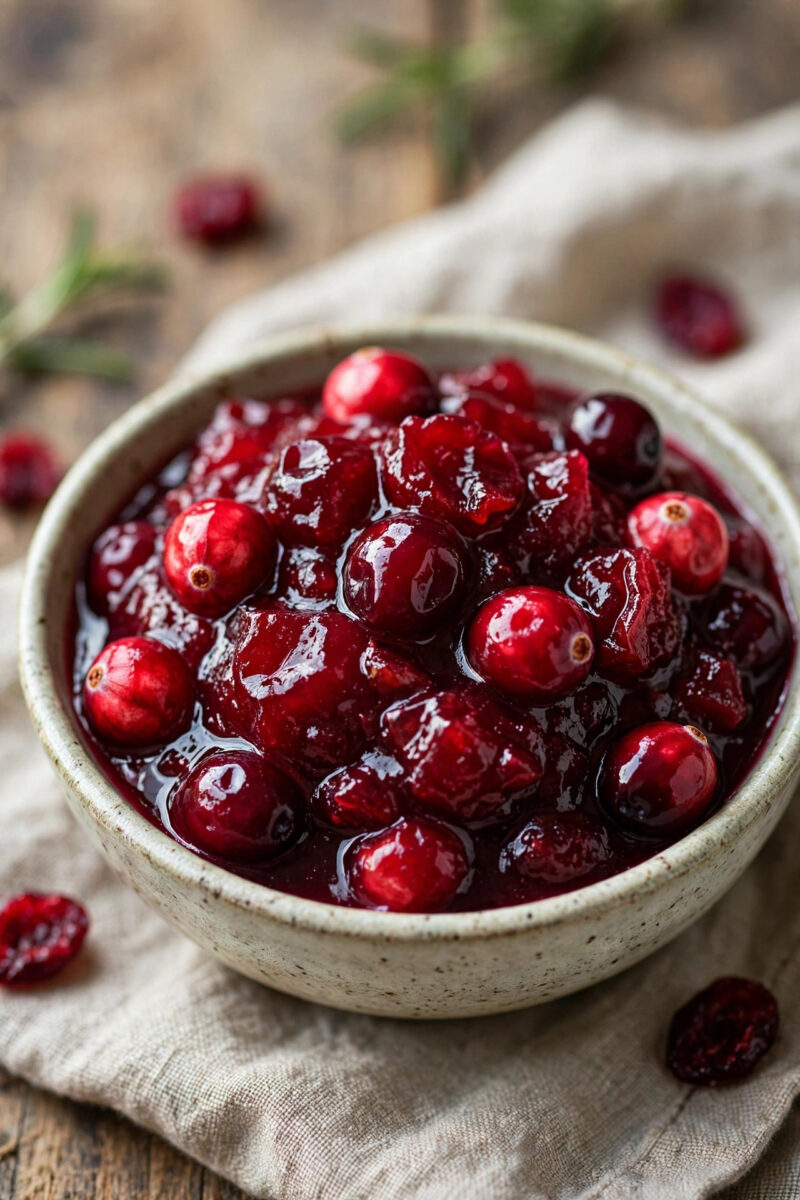 Homemade Cranberry Sauce