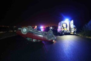 Nevşehir’de takla atan otomobilin 80 yaşındaki sürücüsü hayatını kaybetti