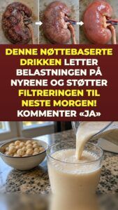 Et glass frøvann som er rettet mot belastede nyrer