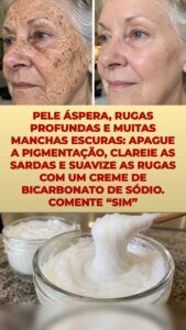 Passe creme de bicarbonato hoje à noite: o que ele faz com as rugas e as manchas escuras