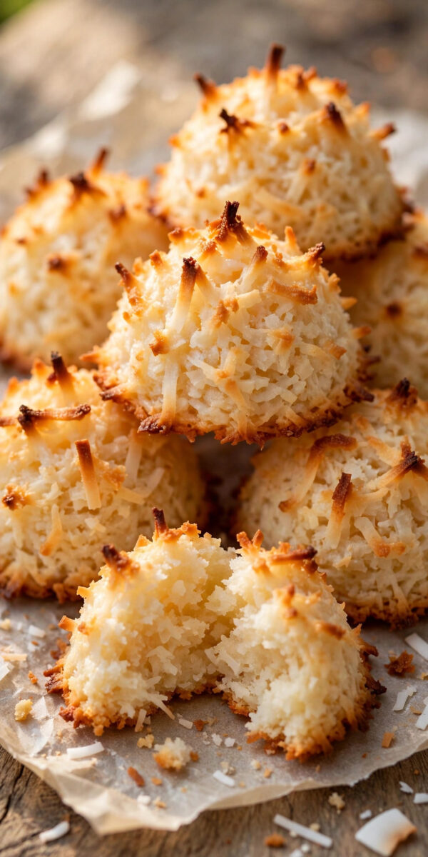 Homemade Coconut Macaroons