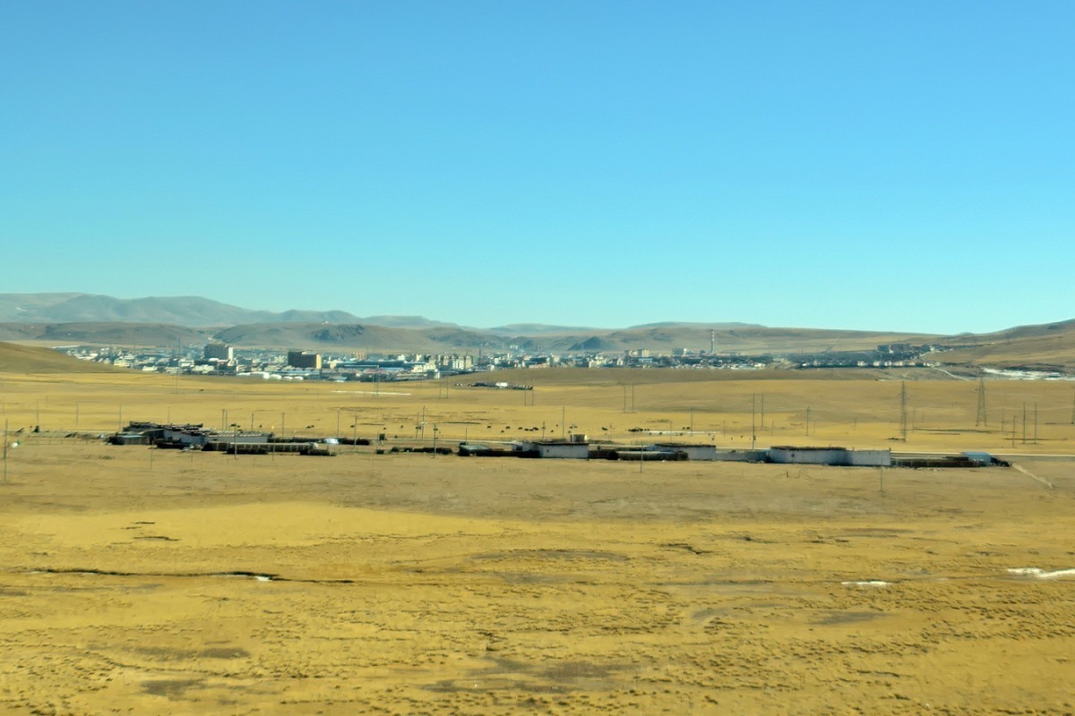 Tibet Özerk Bölgesi'ndeki Nakçu kentinden bir görünüm (arşiv)