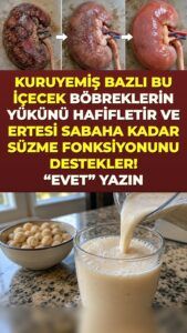 Böbrek yorgunluğunu hedef alan bir bardak tohumlu su