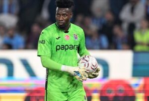 Trabzonspor kalecisi Andre Onana, Hearts maçının ardından zincirleme trafik kazası geçirdi