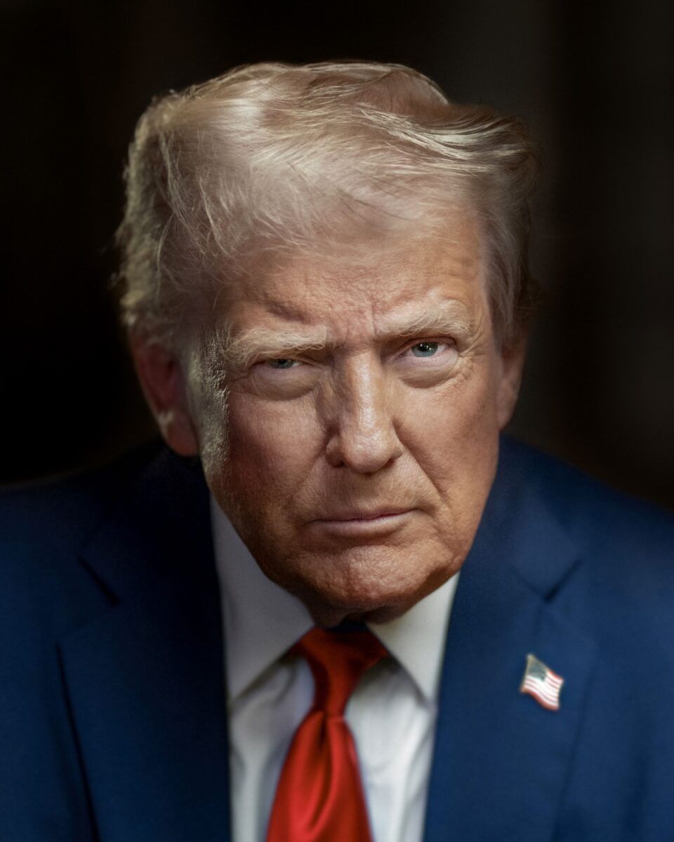 ABD Başkanı Donald Trump resmi portresi